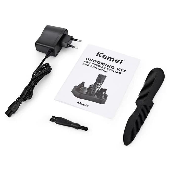 Clipper Kemei KM-640 Alat Mesin Cukur Rambut,Kumis,Jenggot Sistem Cas murah
