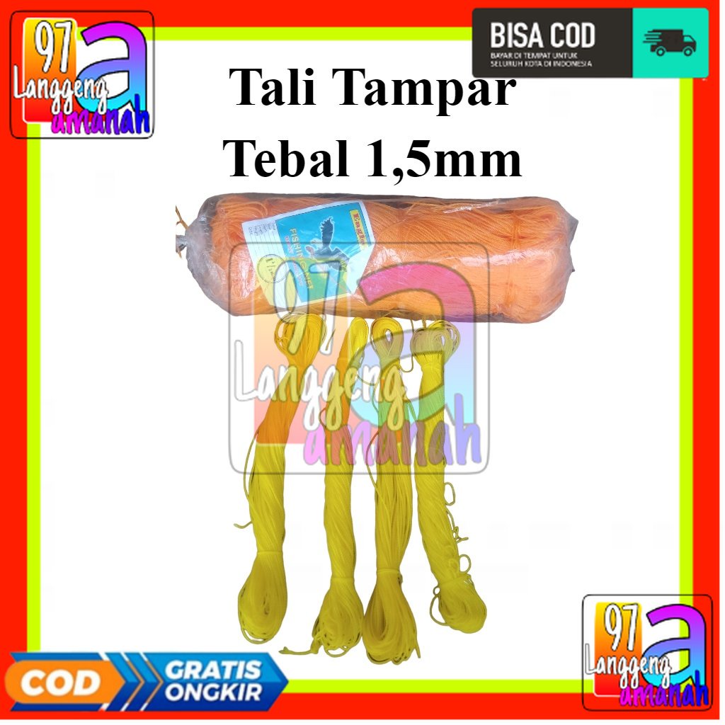 

Tali Tampar Tali Tambang 1.5mm SEA GULL Ecer