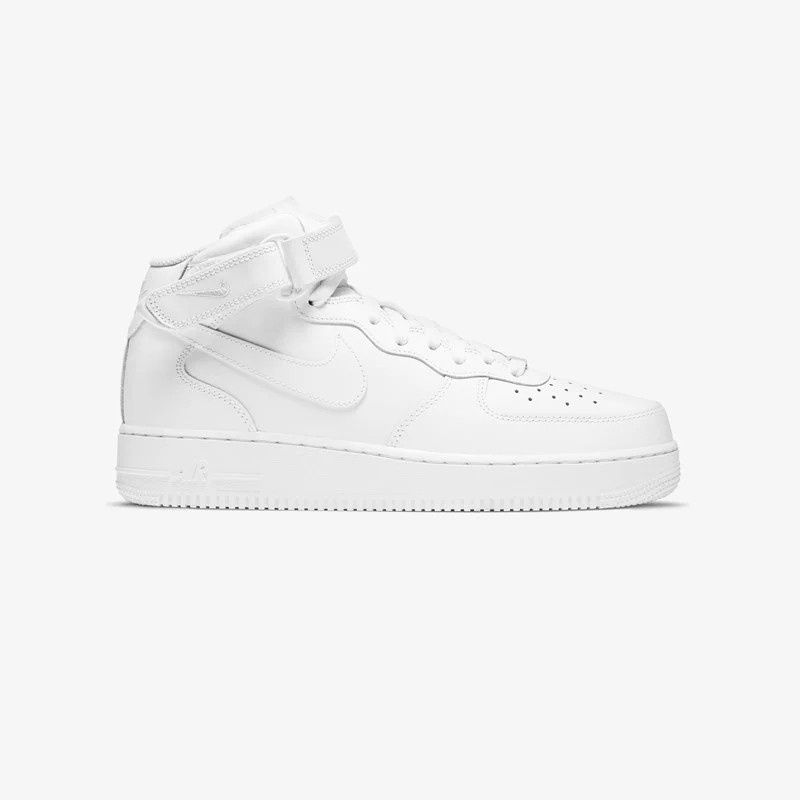 Sepatu Pria Nike Air Force 1 Mid 07 White (CW2289-111) Original