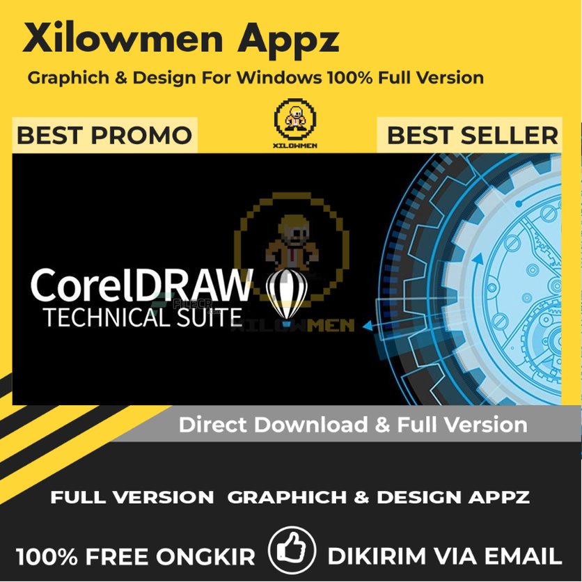 [Full Version] CorelDRAW Technical Suite 2022 Pro Design Graphics Lifetime Win OS