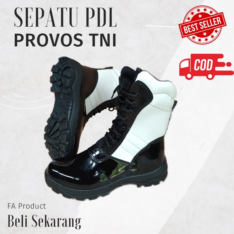 SEPATU PDL PROVOS TNI - PDL PKD - SEPATU PDL PROVOS TNI