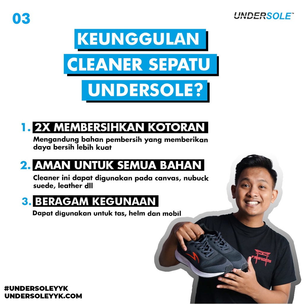 Shoes cleaner Pembersih sepatu  Sabun sepatu Shoe cleaner Cleaner sepatu 1 Liter