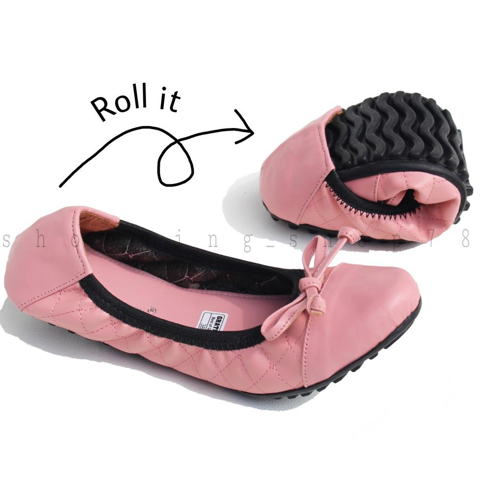 Menarik Sepatu Wanita Flat Shoes Balet Gratica DR 36