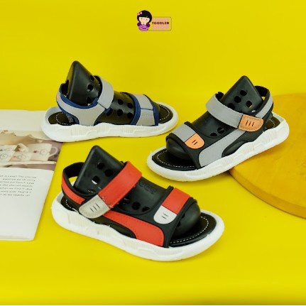 littlekiddoss SH2186 Sepatu Sendal Anak Perekat Sandal Gunung Mateo Anak Perekat 21-35