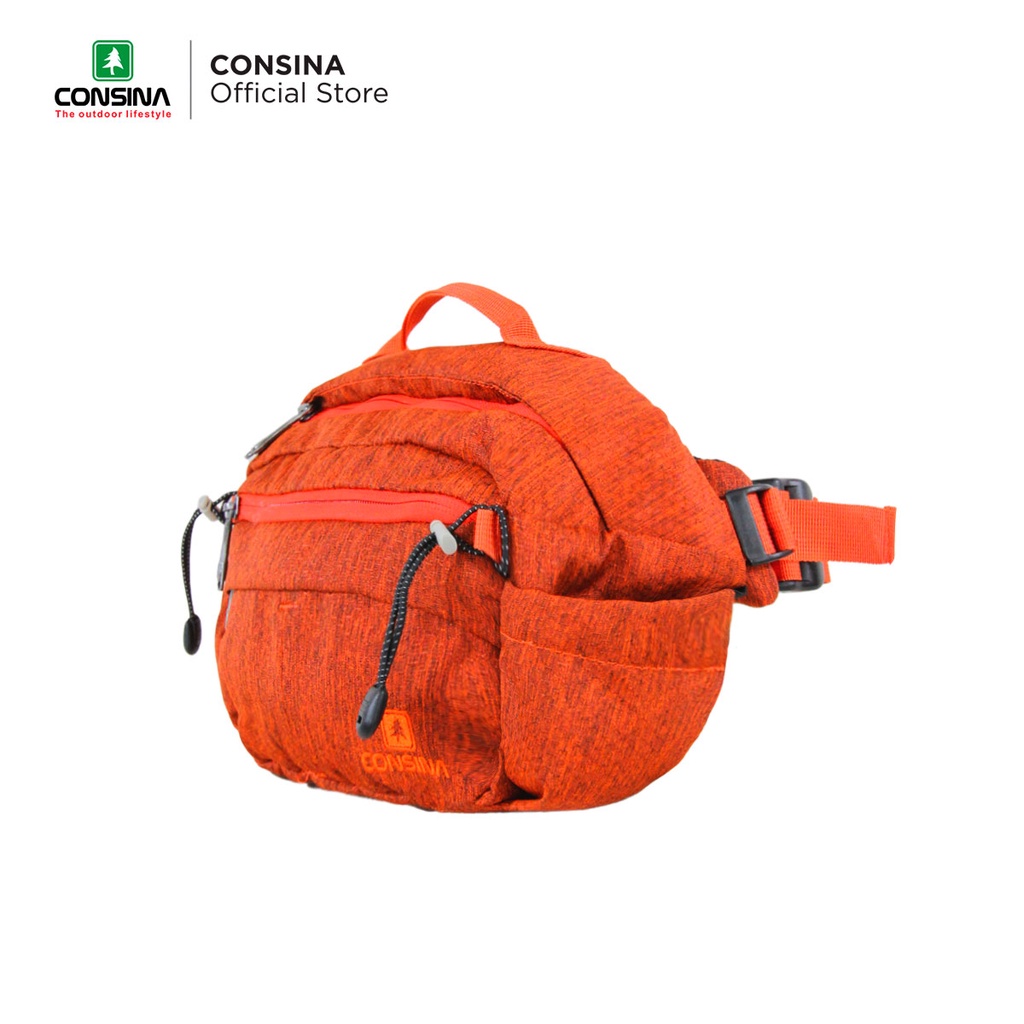 Tas Slempang Travel Bag Consina Silvertone