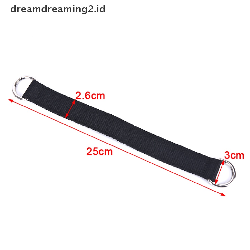 (dream) 1pc Peralatan Fitness Hook Ring Gantung Sabuk Gantung Sandbag Pull Up Tali.