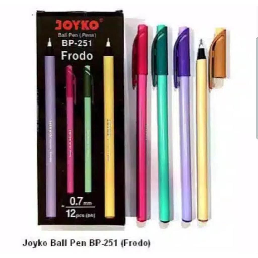 Ballpen Pulpen Pen Frodo BP-251 1pack (12Pcs)