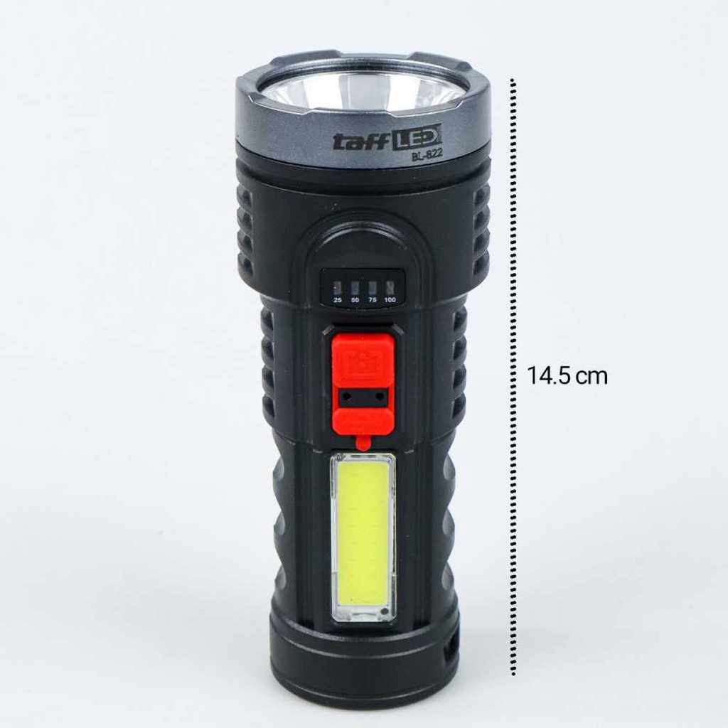 Senter Lentera LED Portable Waterproof USB Cree XPECOB 7800 Lumens