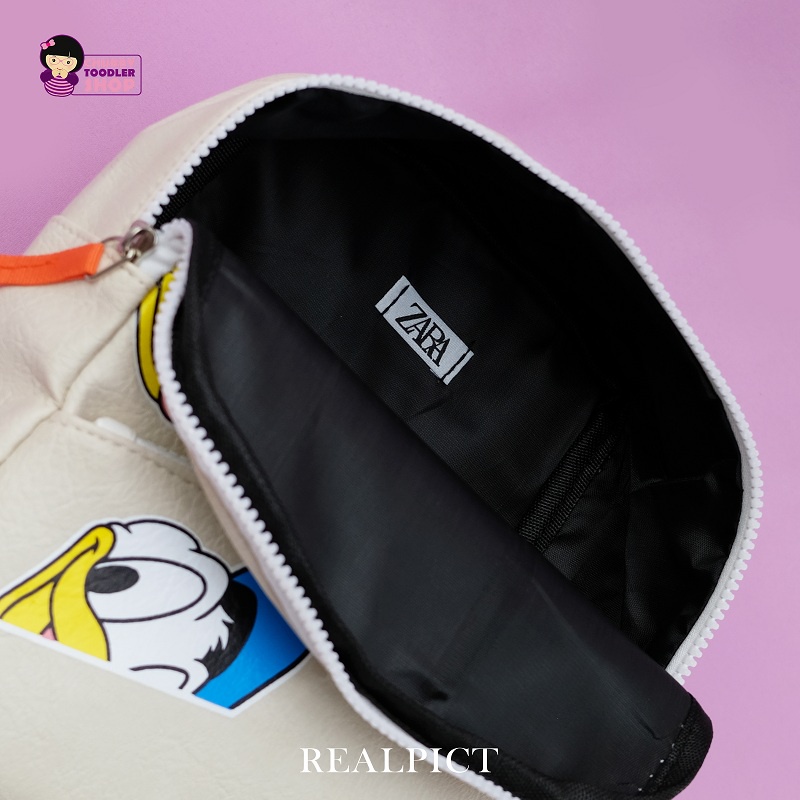 BA2033 Tas ransel anak perempuan Tas Sekolah TK PAUD NGAJI anak Ransel Anak Zara Mickey Mouse transparan glitter Tas ransel anak sekolah TK SD Tas Ransel Mini