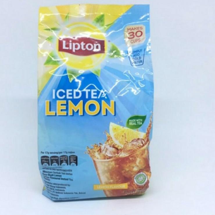 

⚡TOK SIAP 【COD Lipton Iced Tea Lemon 510 gr