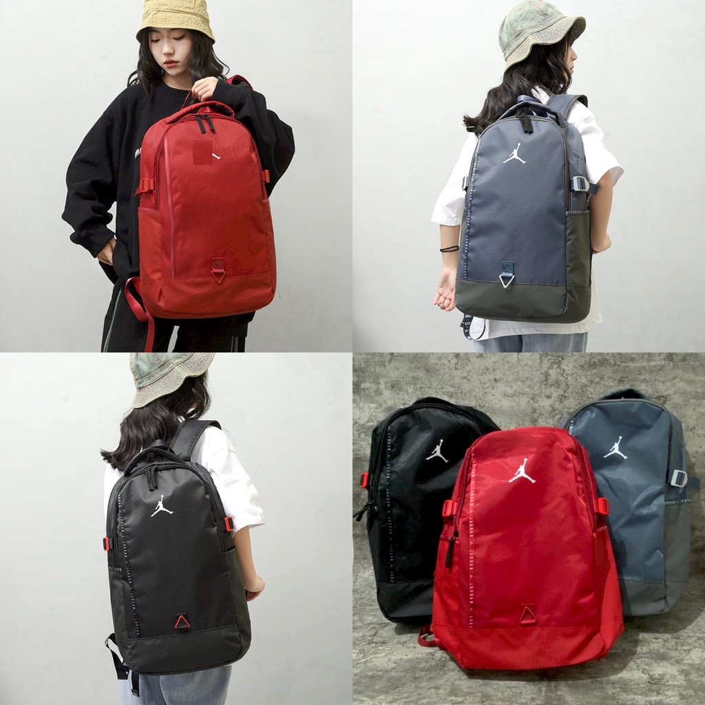 Tas Ransel Wanita Backpack Nylon 01384540 Tas Ransel  Sekolah Kuliah Travelling Punggung Import