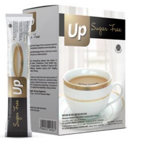 

➳ UP GINSENG COFFEE SUGAR FREE KOPI GINSENG CNI ASLI ORIGINAL ISI 15 STIK ➭