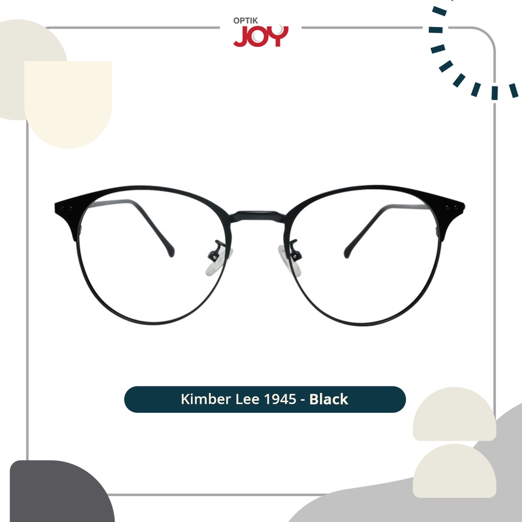 Frame Kacamata Minus Kimber Lee 1945 -  Standard/Anti Radiasi/Photochromic - Frame & Lensa Kacamata