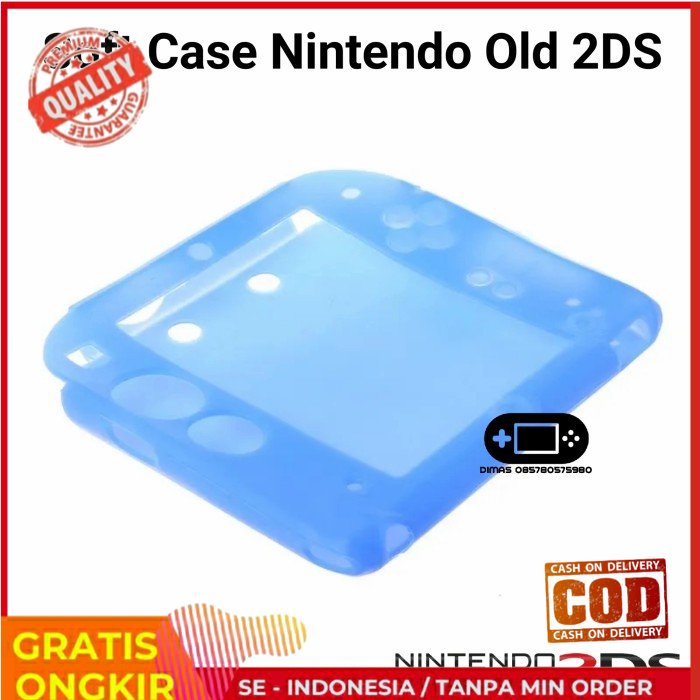 SG Silikon Silicon Nintendo 2DS Soft Case Nintendo 2DS - OLD 2DS Biru