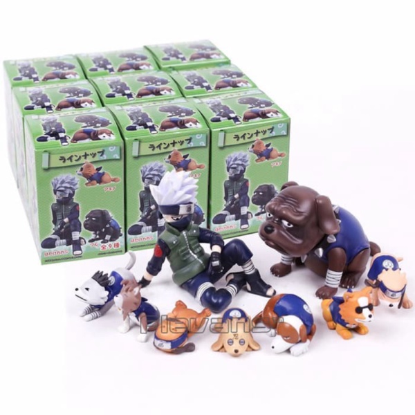 

Figure Jual Ren Limited 9 Eight Kakashi Action Set Dogs