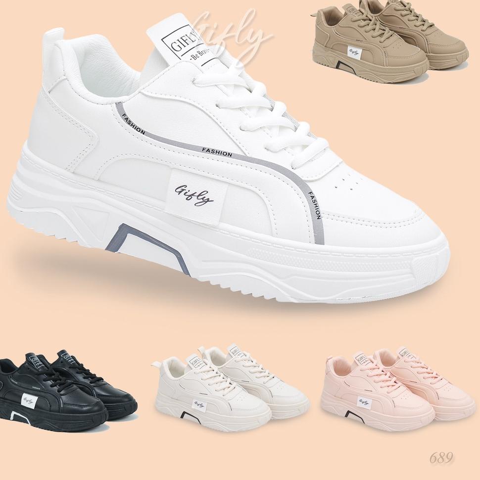 Harga Termurah GIFLY Delian Sepatu Sneakers Wanita Import 689