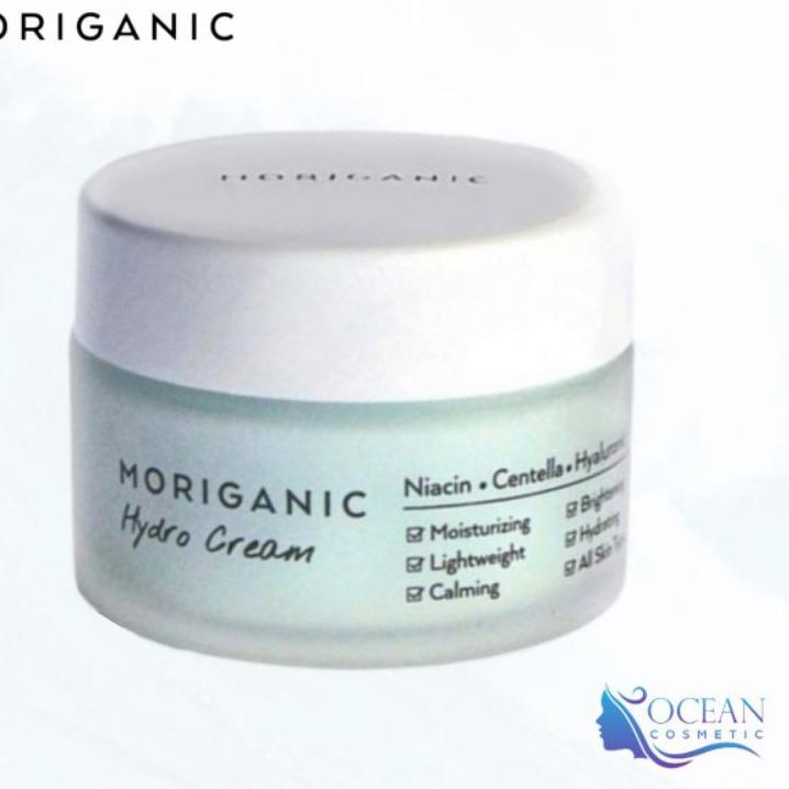 ♥ () MORIGANIC Hydro Cream Moisturizer Niacinamide Centella Asiatica 30ml ☼