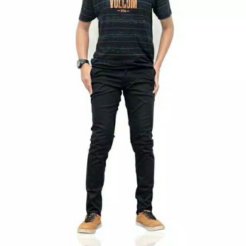 [TERLARIS] CELANA PANJANG PRIA UKURAN 27-38 PREMIUM QUALITY CHINOS SLIMFIT COWO SKINNY POLOS COWOK