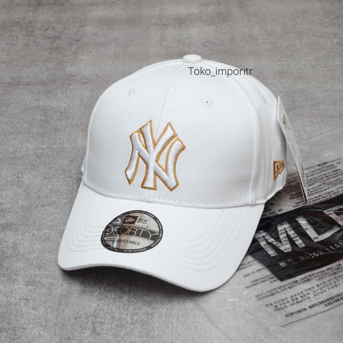 SALE -topi NY MLB import topi baseball pria wanita unisex fashion pria - Logo ListKuning  3.1.23