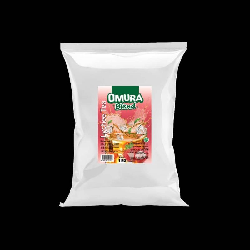 

✨NEW✨ -BUBUK MINUMAN BERKUALITAS PREMIUM (MIX) OMURA BLEND LYCHEE TEA / LECI 1 KG- 1.1.23