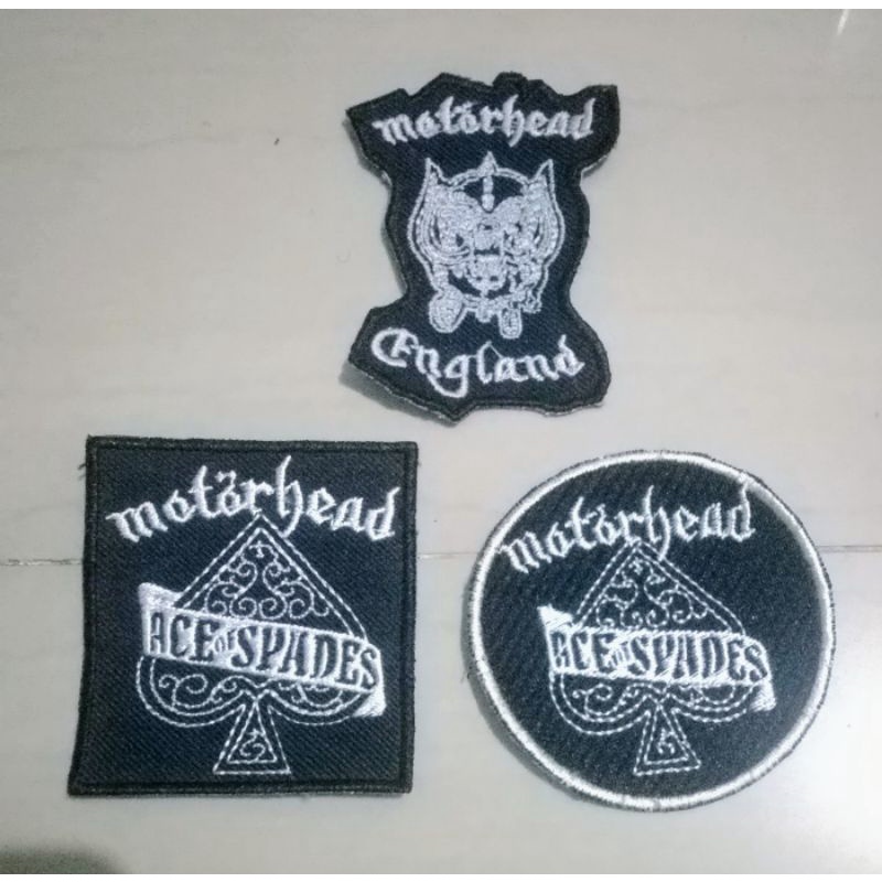 PATCH BORDIR EMBLEM BORDIR MOTORHEAD