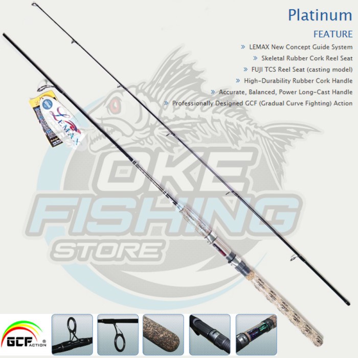 ROD / JORAN LEMAX PLATINUM 56MLS2 5-12LB ORIGINAL