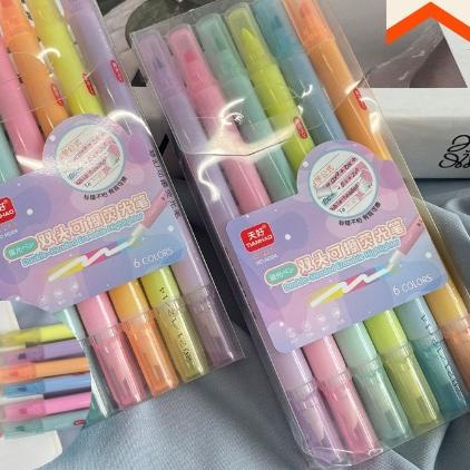 

LANGSUNG BELI Stabilo 2 Sisi 1 Set Isi 6 pcs Bisa Dihapus Warna Pastel Murah Bagus Imut Highlighter 2 Sides 1 Set of 6 pcs Erasable Fancy Best Gift Present For Birthday Event Souvenir Alat Tulis Kantor Sekolah Ready Grosir Kado Ulang Tahun READY COD 44F'