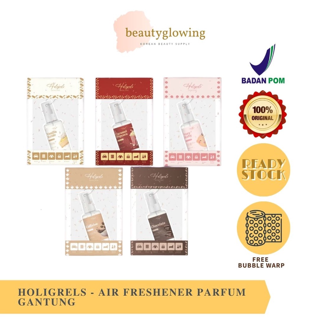 HOLIGRELS Air Freshener PARFUM GANTUNG