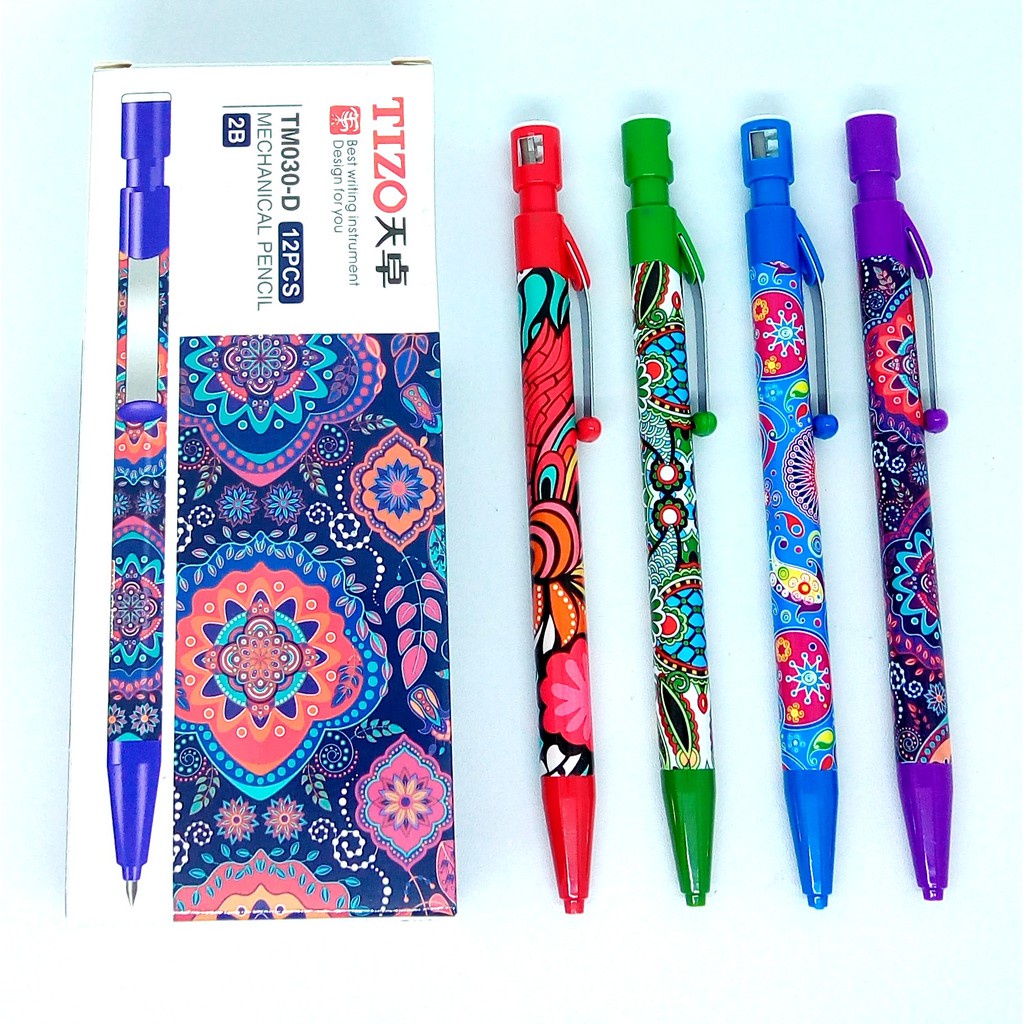 

Tizo Mechanical Pencil TM030-D (2B-2.0) / Pensil Mekanik Tizo TM030-D