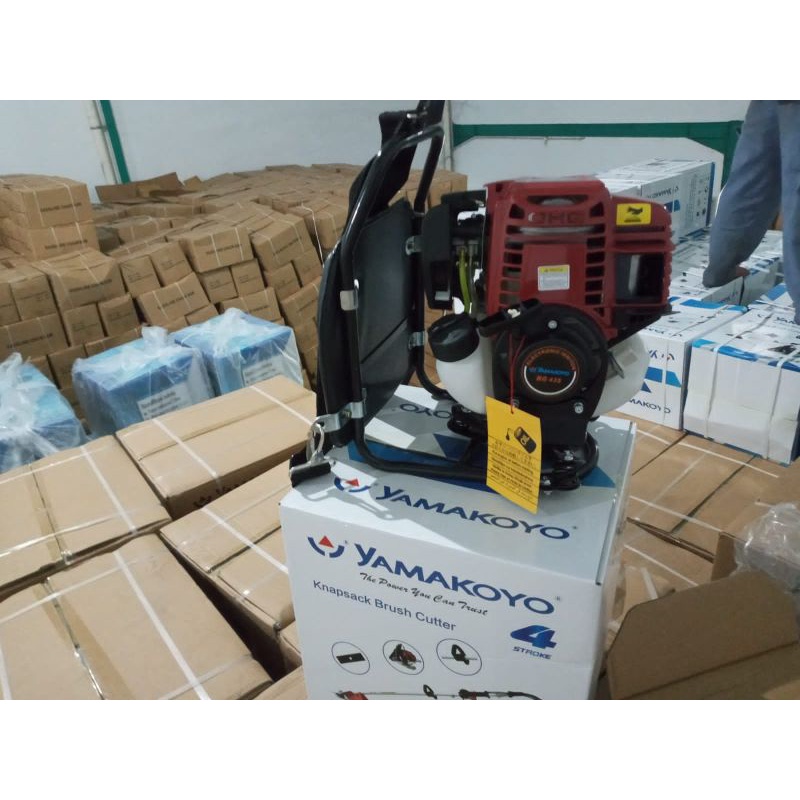 MESIN PEMOTONG RUMPUT YAMAKOYO 4TAK BG435 /BRUSHCUTTER BG435