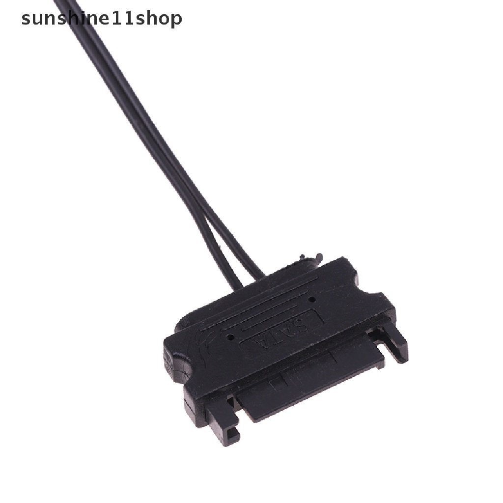 Sho Kabel Power Adapter Kabel Adaptor Daya 15-Pin Ke 6-Pin Untuk DVD Drive Power N