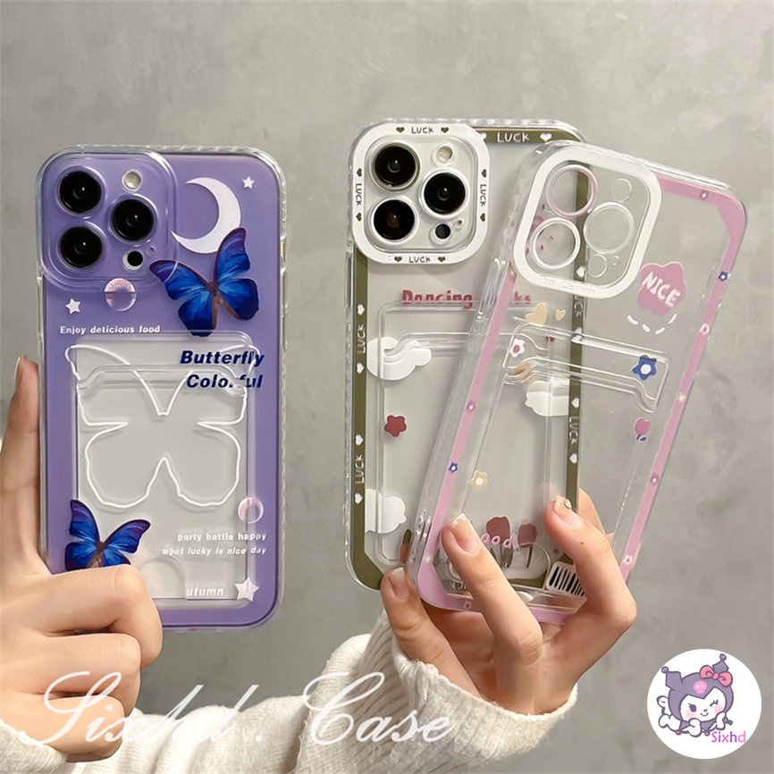 OPPO A74 A95 A16 A15 A15s A55 A54 A53 A33 A32 A5s A3s Reno 5 4F 5F A94 A93 A92 A52 F11 F9 Rm 8Pro C25Y C21Y C25 C25s C15 C12 C11 Candy Color Transparent Phone Ring Holder Phone Case Soft Drop proof Shock proof Protective Cover