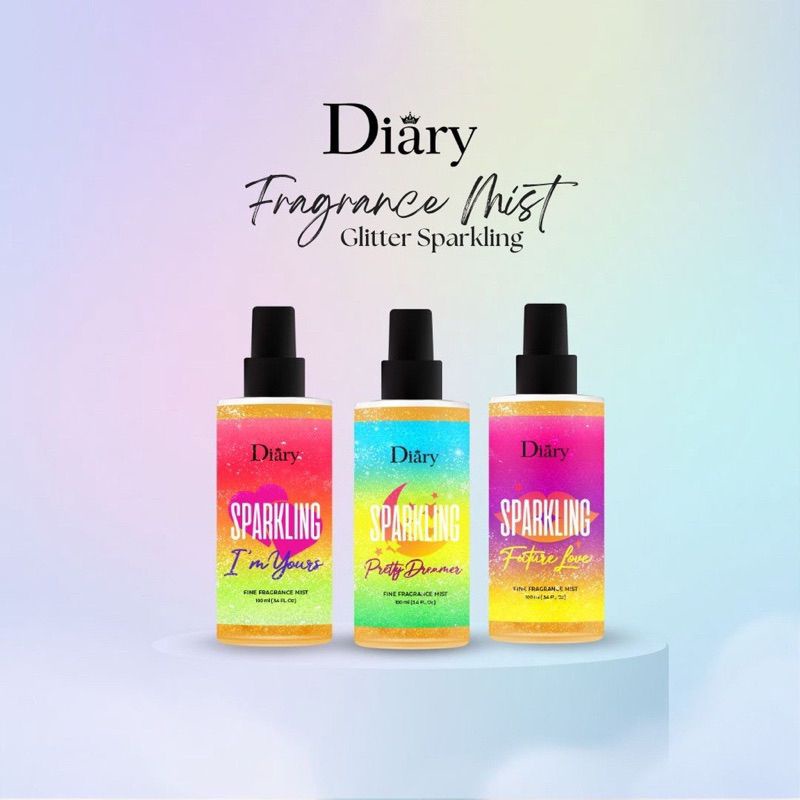 Diary Sparkling fine fragrance mist 100ml