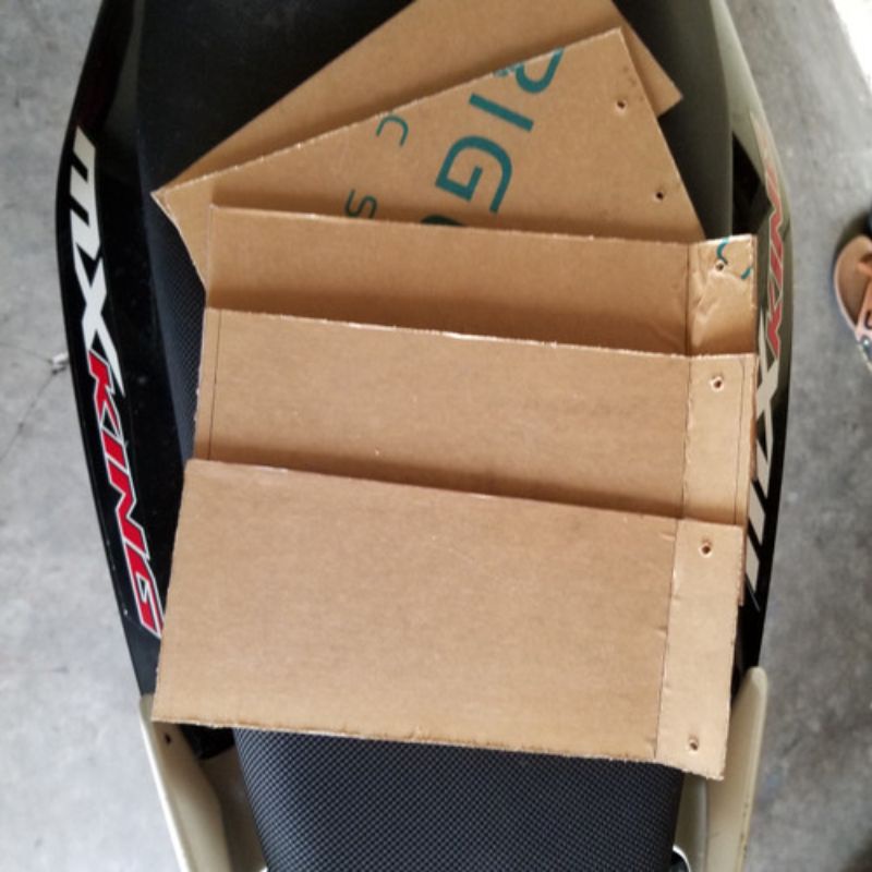 cover mika akrilik pelindung shock belakang mx old,njmx,mx king/mx 150