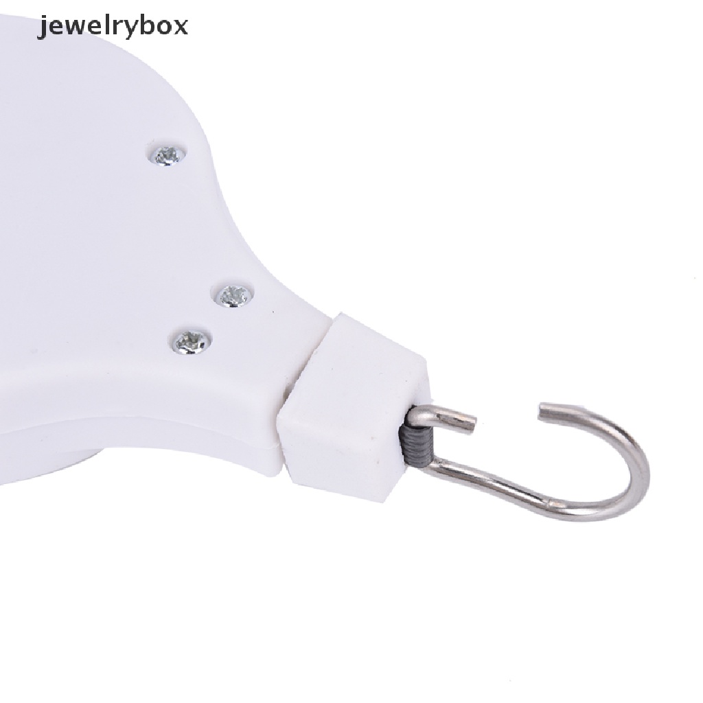 [jewelrybox] Kaitan Katrol Pot Tanaman Yang Dapat Ditarik Gantungan Keranjang Bunga Butik Gantung Yang Dapat Disesuaikan