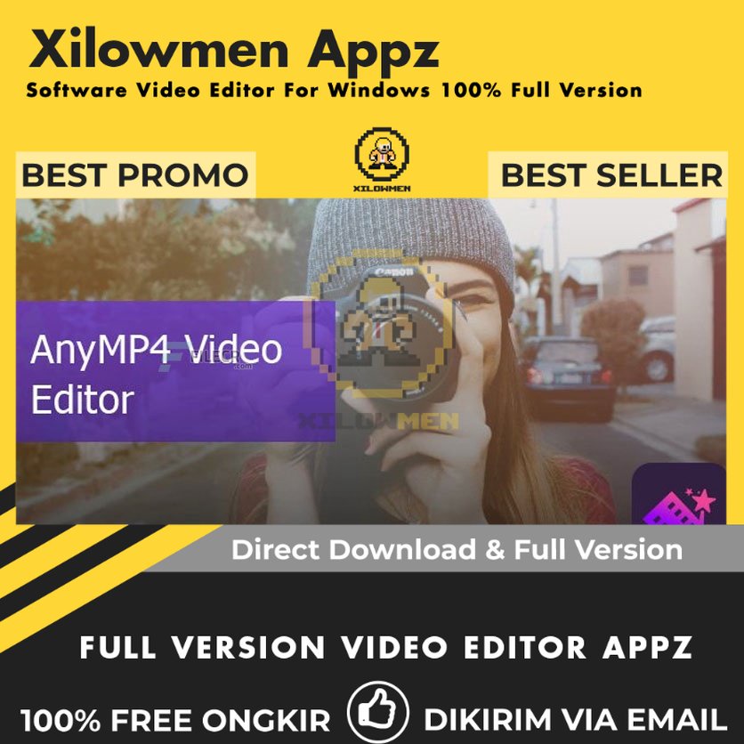 [Full Version] AnyMP4 Video Editor 1.0.32 Pro Video Editor Lifetime WIN OS