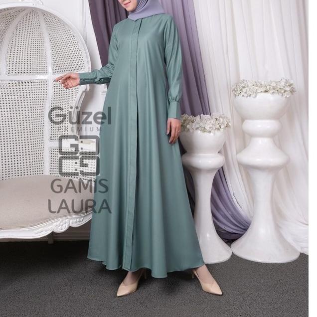 ○ GAMIS_LAURA polos bahan katun toyobo ORI GUZEL ←