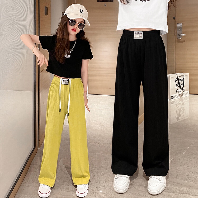 CHUBBI 1 Celana Anak Tanggung Perempuan Panjang Sporty Trendy Look Straight Joker Pants