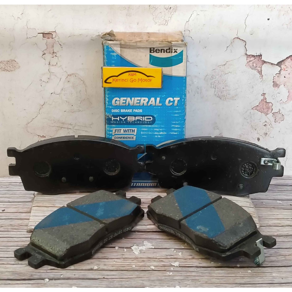 BRAKE PAD KAMPAS REM DEPAN NEW RIO 2015-ON BENDIX DB1787 GCT