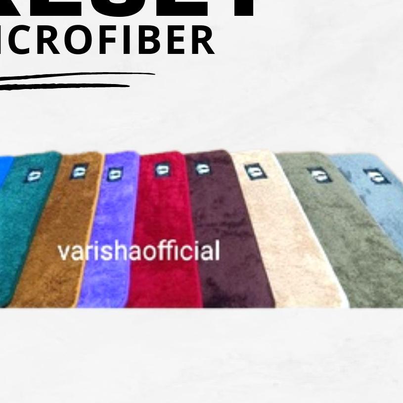 ✴ Keset Bulu Microfiber | Keset kaki import 40x60cm Ω
