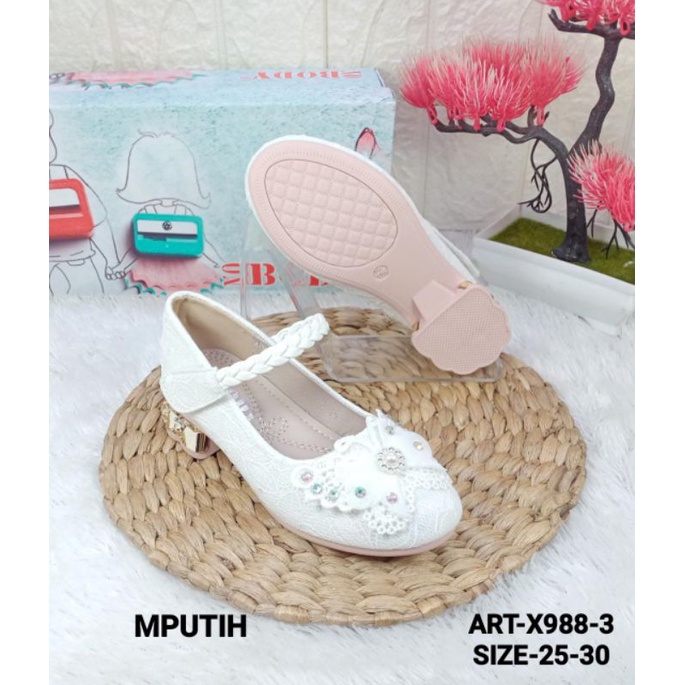 SEPATU IMPORT ANAK PEREMPUAN NOBODY X988-3