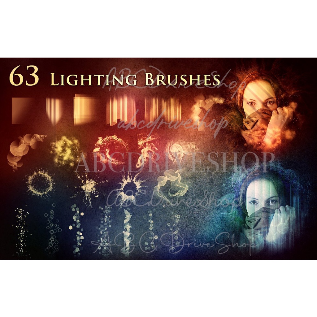 Procreate Brush - 63 Lighting Brushes