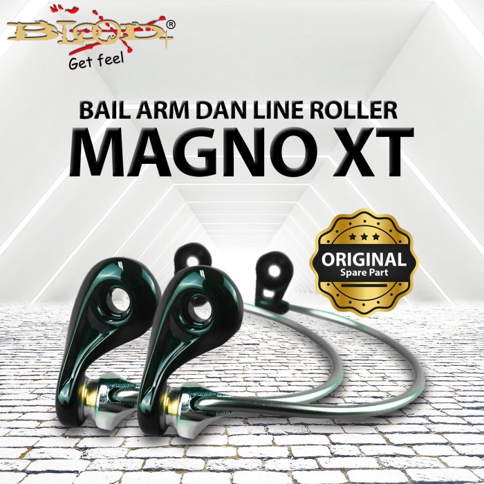 Mancing Bail Arm Dan Line Roller Magno Xt 4000
