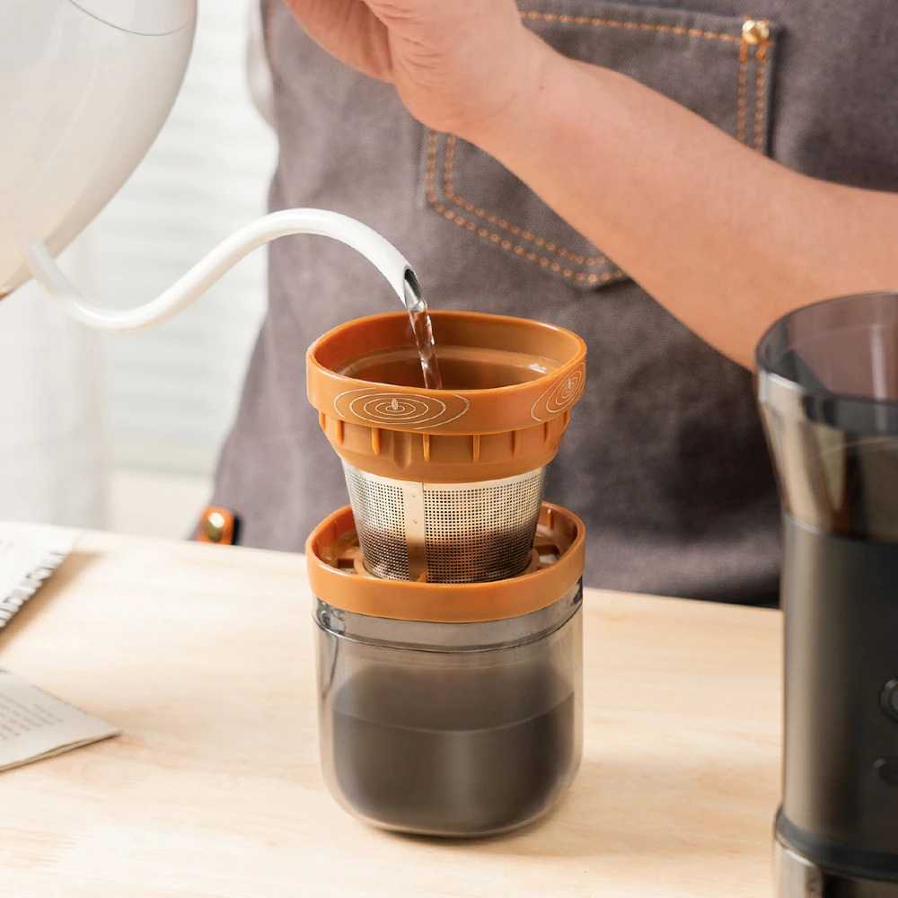 Penggiling Kopi Elektrik Grinder Coffee Maker Portable 24 W - FK13