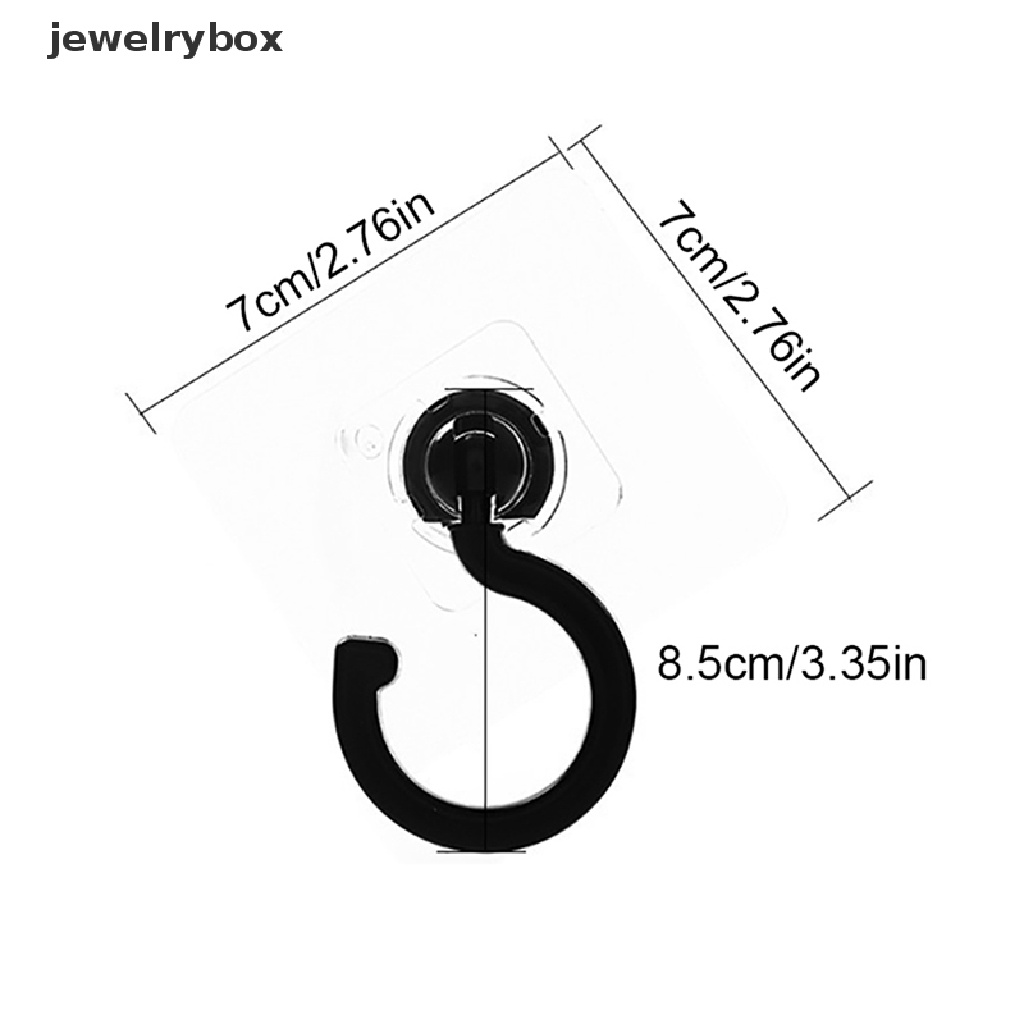 [jewelrybox] Ceiling Rotary Hook Perekat Rumah Tangga Kait Pintu Belakang Coat Hook Butik