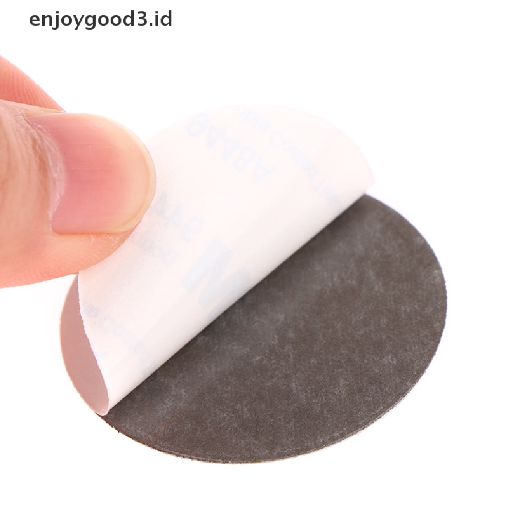 [Rready Stock] 125KHz T5577 Rewritable Sticker Keytag Anti Metal Interference Label Writable Key Token Tag Card Duplikat Clone Kartu Kontrol Akses Ponsel (ID)