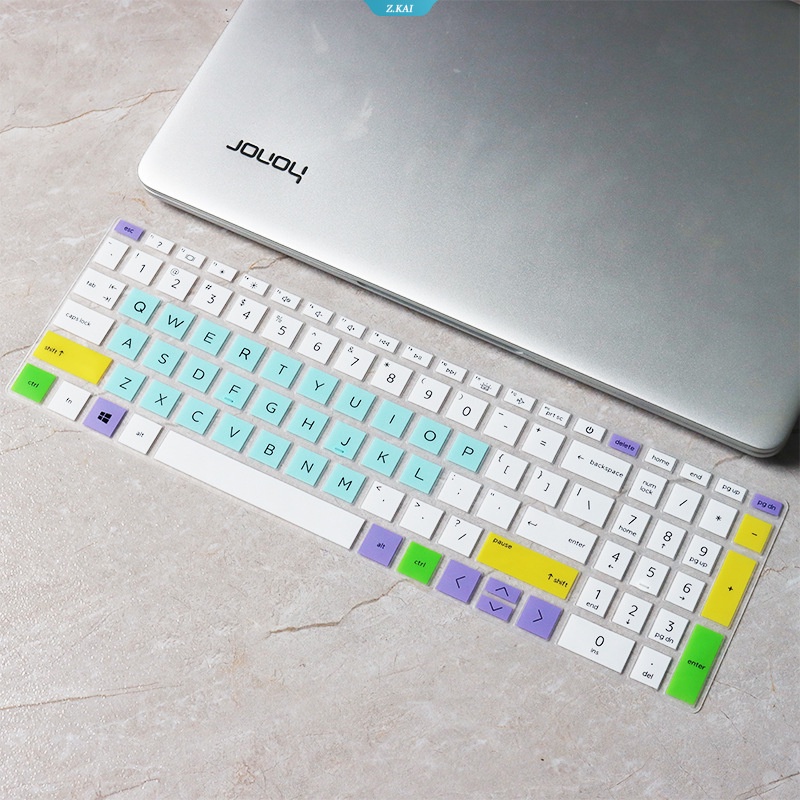 Cover Keyboard Bahan Silikon Inggris Untuk HP 15.6 &quot;HP Pavilion 15-eh1007AU 15-eh1006AU 15-eg0037TX [ZK]