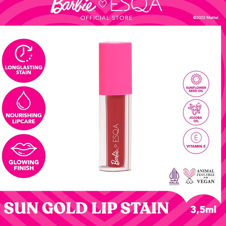 ✲ Barbie X ESQA Sun Gold Lip Stain ✰