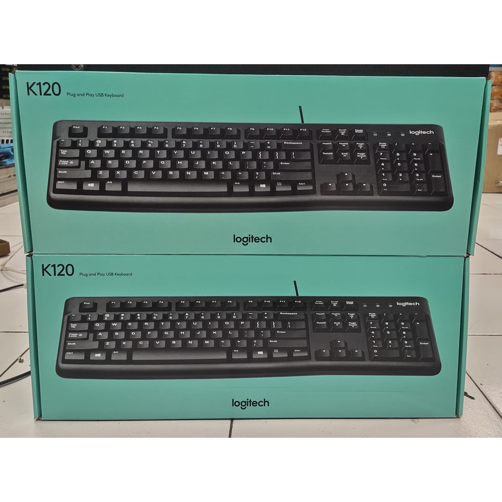 KEYBOARD USB LOGITECH K120 ORIGINAL