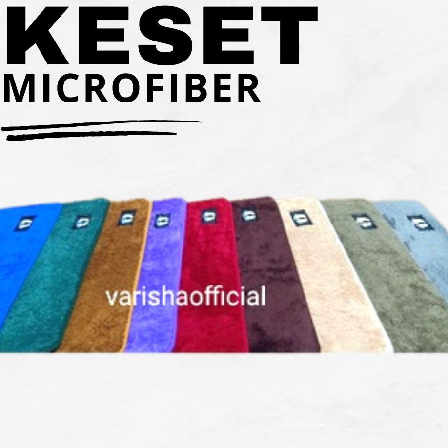 ♡ Keset Bulu Microfiber | Keset kaki import 40x60cm ♔